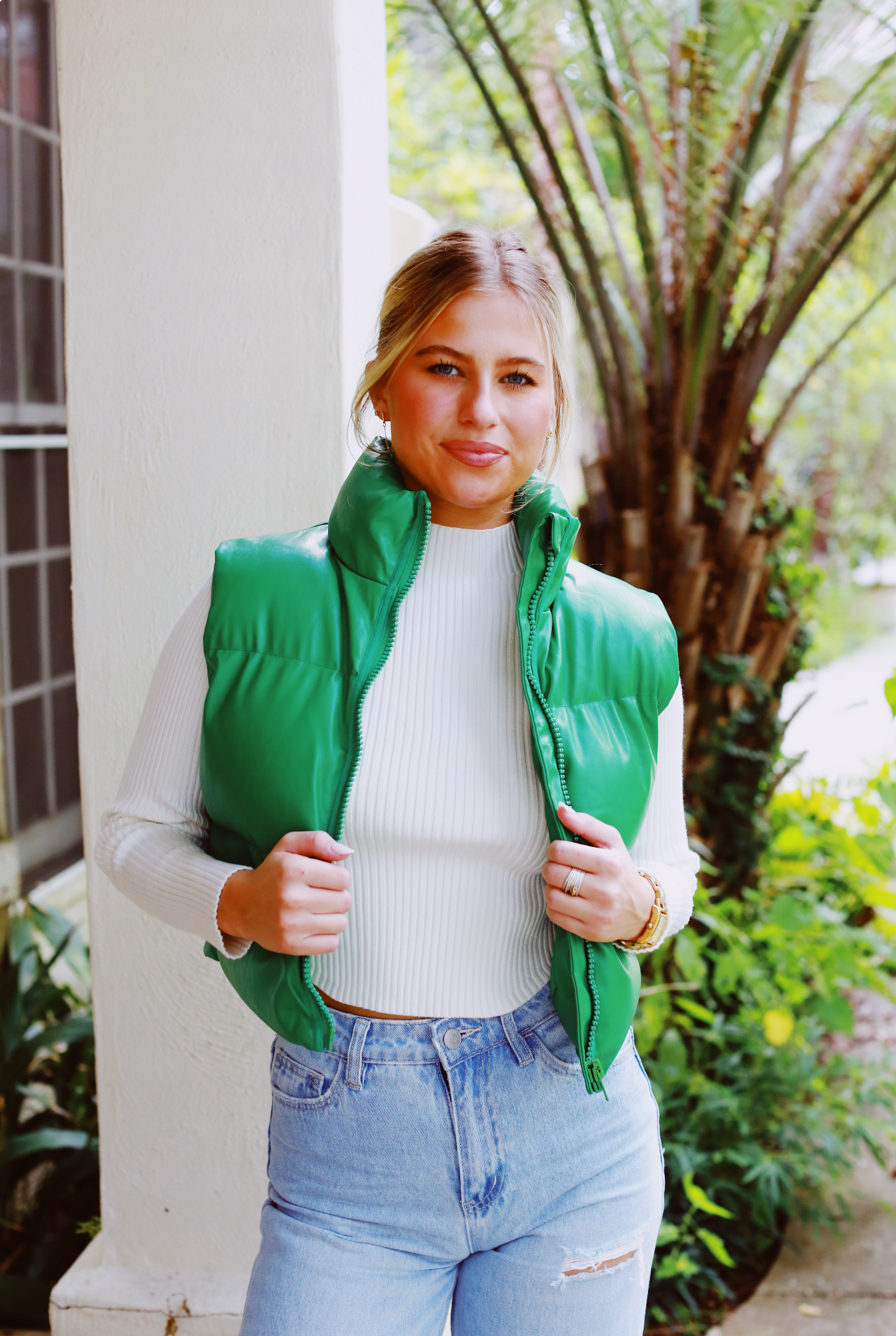 Take The Plunge Vest - Green